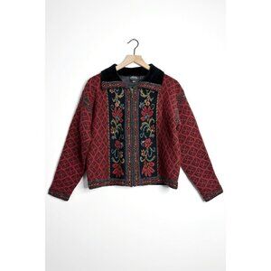 ICELANDIC DESIGN Wool Full Zip Sweater